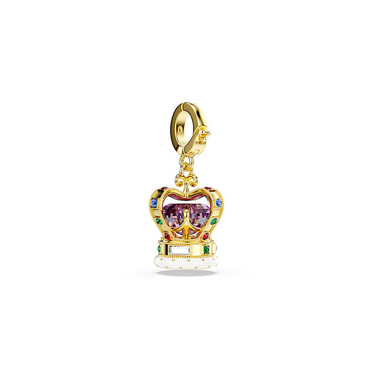 Charm Minions Crown, Tallas mixtas, Multicolor, Baño tono oro