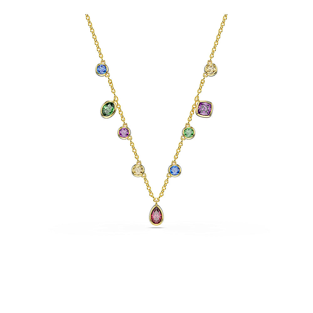 Collar Imber, Tallas mixtas, Multicolor, Acabado en oro de 18 quilates