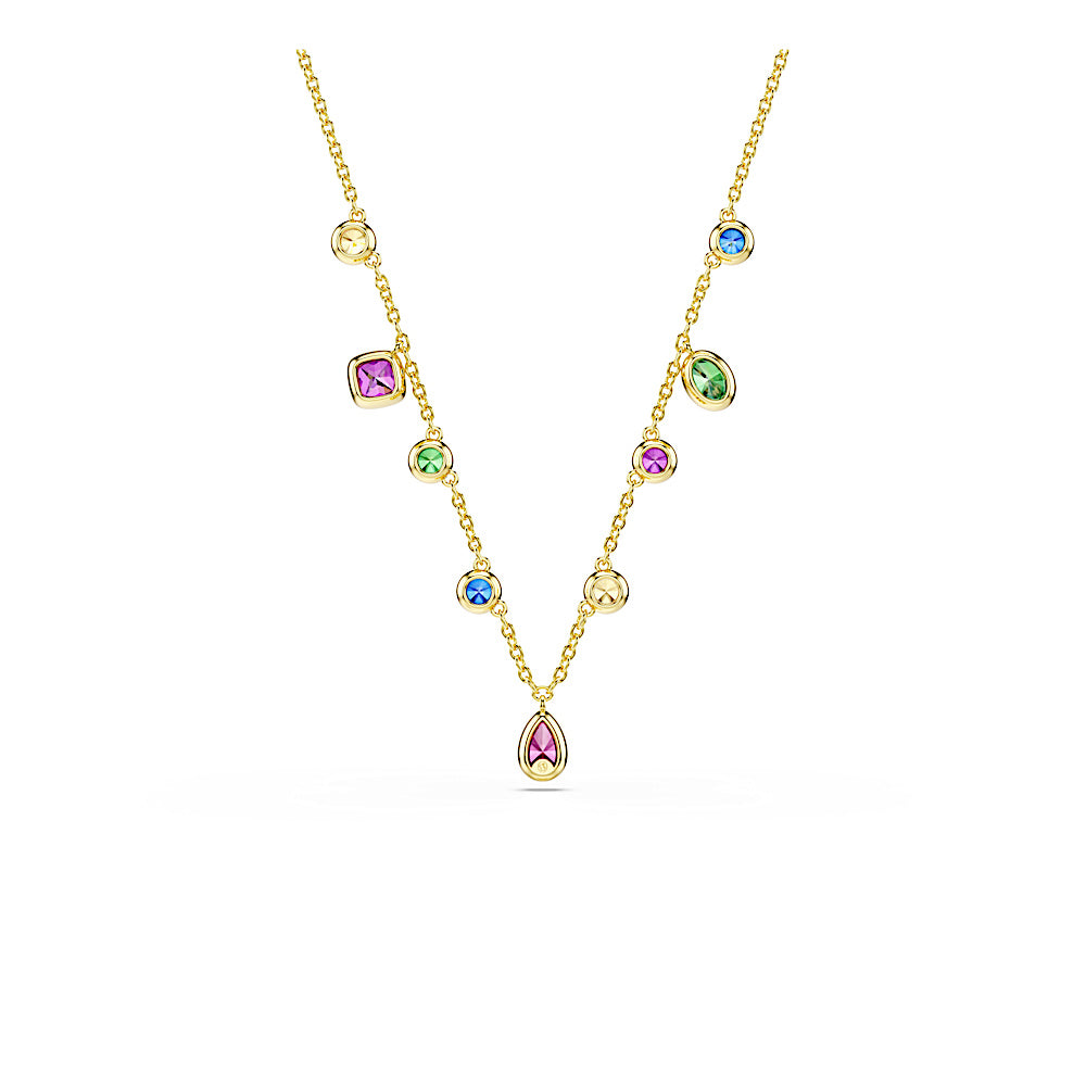 Collar Imber, Tallas mixtas, Multicolor, Acabado en oro de 18 quilates
