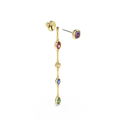 Pendientes Imber, Tallas mixtas, Multicolores, Acabado en oro de 18 quilates