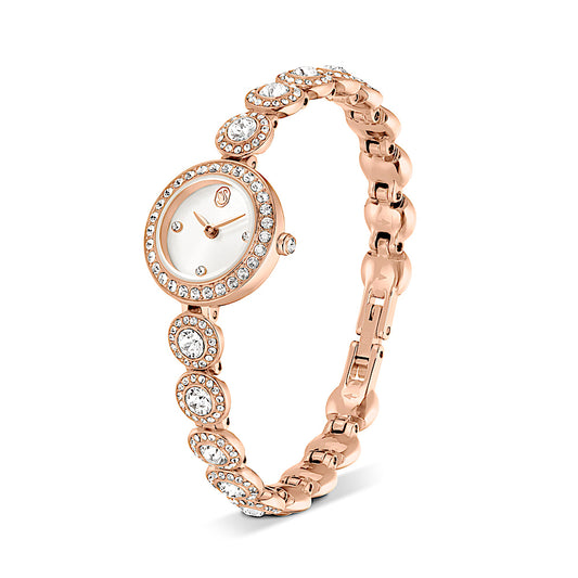 Reloj Una Angelic, Pulsera de cristal, Tono oro rosa, Acabado tono oro rosa