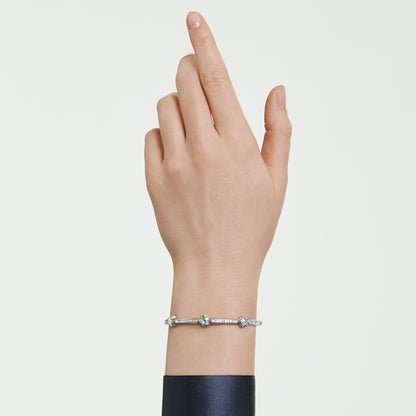 Brazalete Chroma, Tallas mixtas, Estrella, Blanco, Baño de rodio