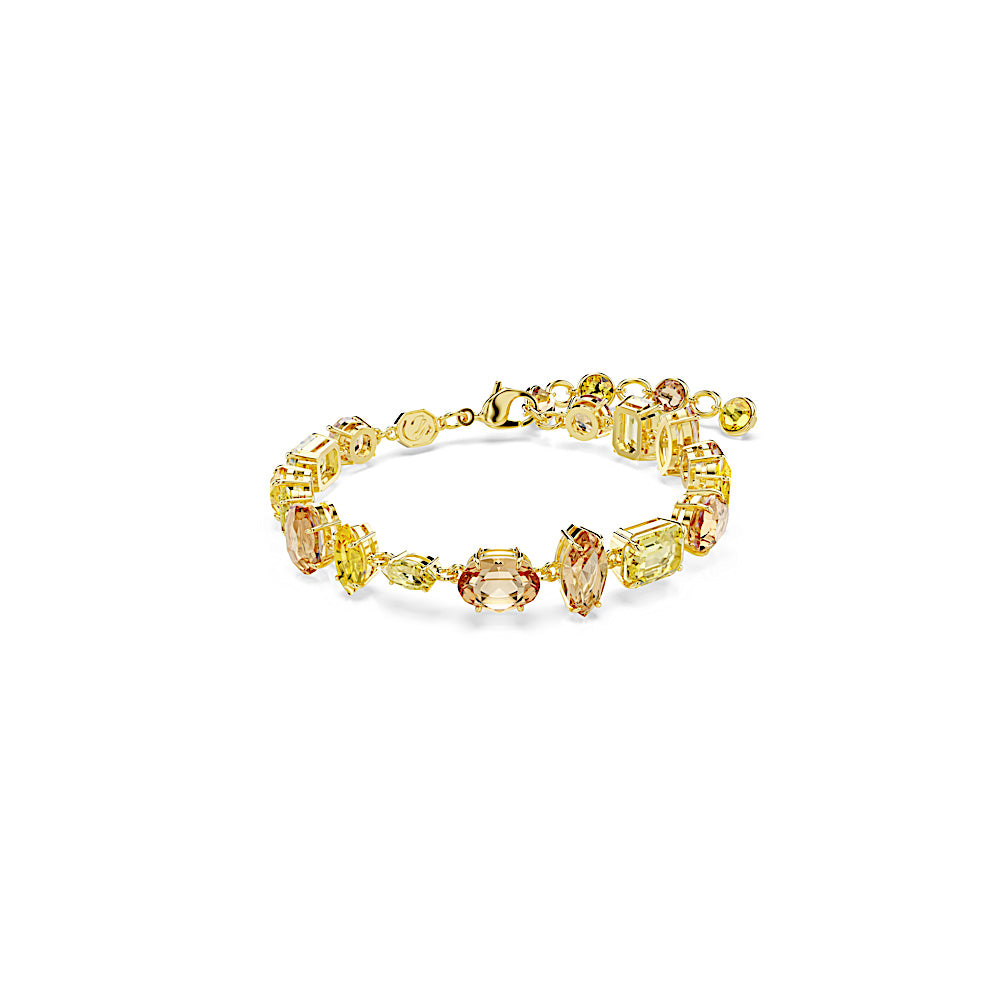 Pulsera Gema, Tallas mixtas, Amarillo, Acabado en oro de 18 quilates