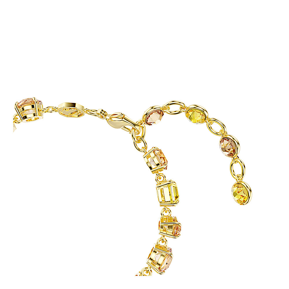 Pulsera Gema, Tallas mixtas, Amarillo, Acabado en oro de 18 quilates