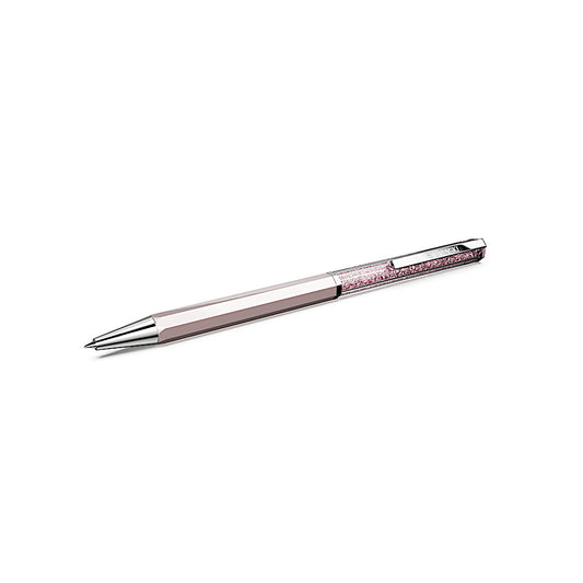 Bolígrafo Crystalline, Lacado rosa, cromado