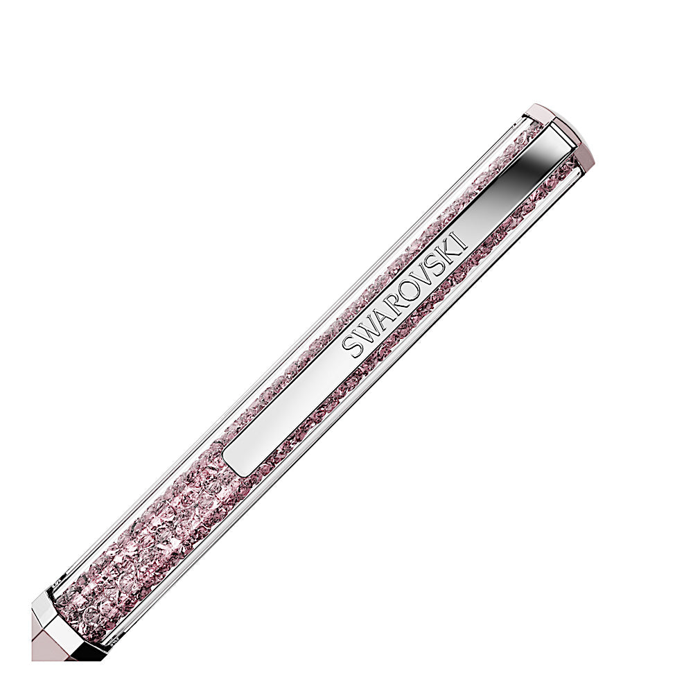 Bolígrafo Crystalline, Lacado rosa, cromado