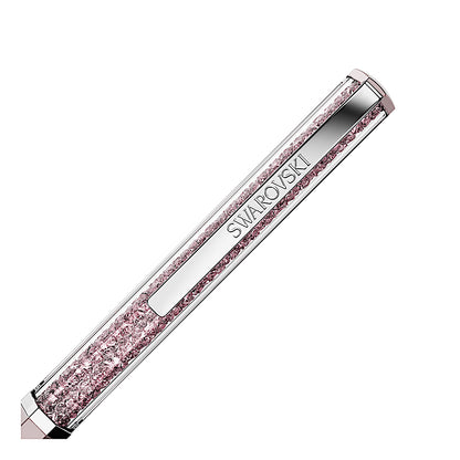 Bolígrafo Crystalline, Lacado rosa, cromado
