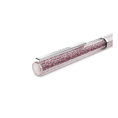 Bolígrafo Crystalline, Lacado rosa, cromado