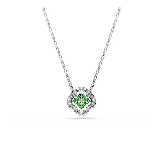 Colgante Una Angelic, Tallas mixtas, Verde, Baño de rodio