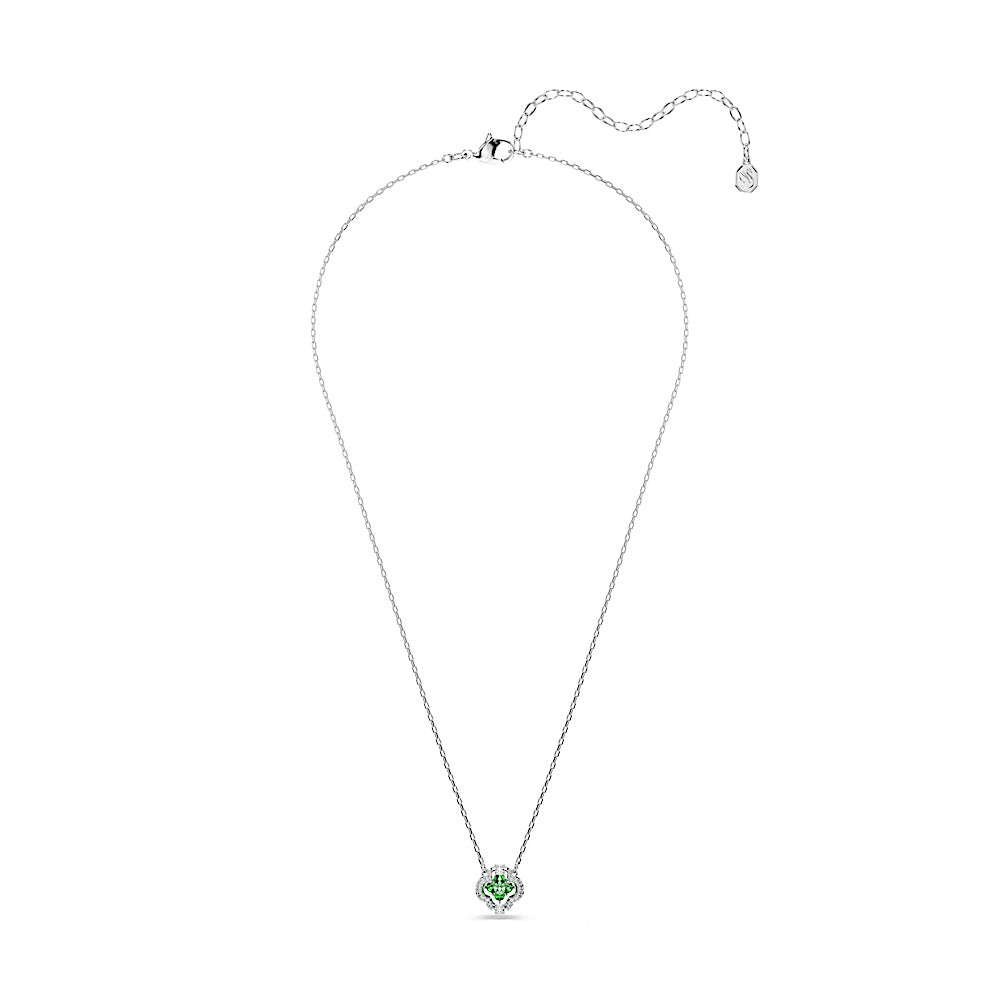 Colgante Una Angelic, Tallas mixtas, Verde, Baño de rodio