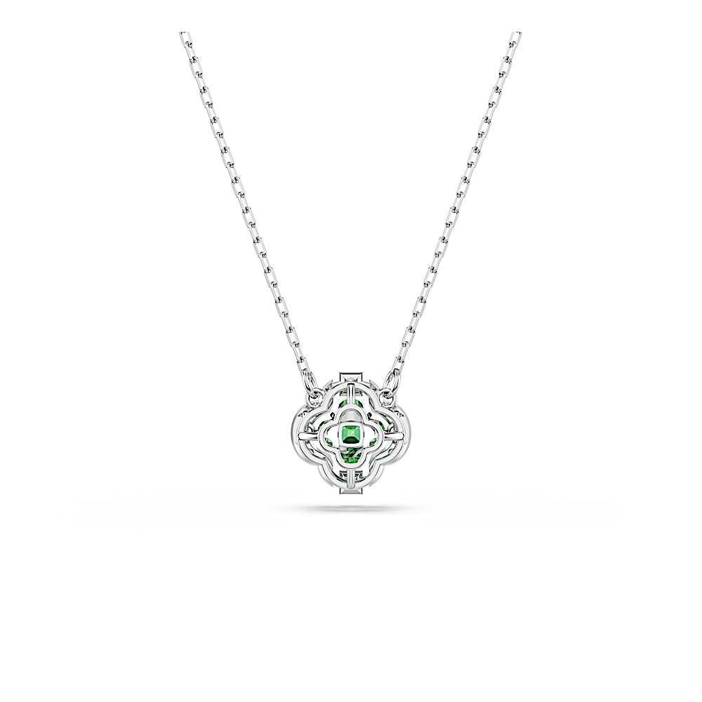 Colgante Una Angelic, Tallas mixtas, Verde, Baño de rodio