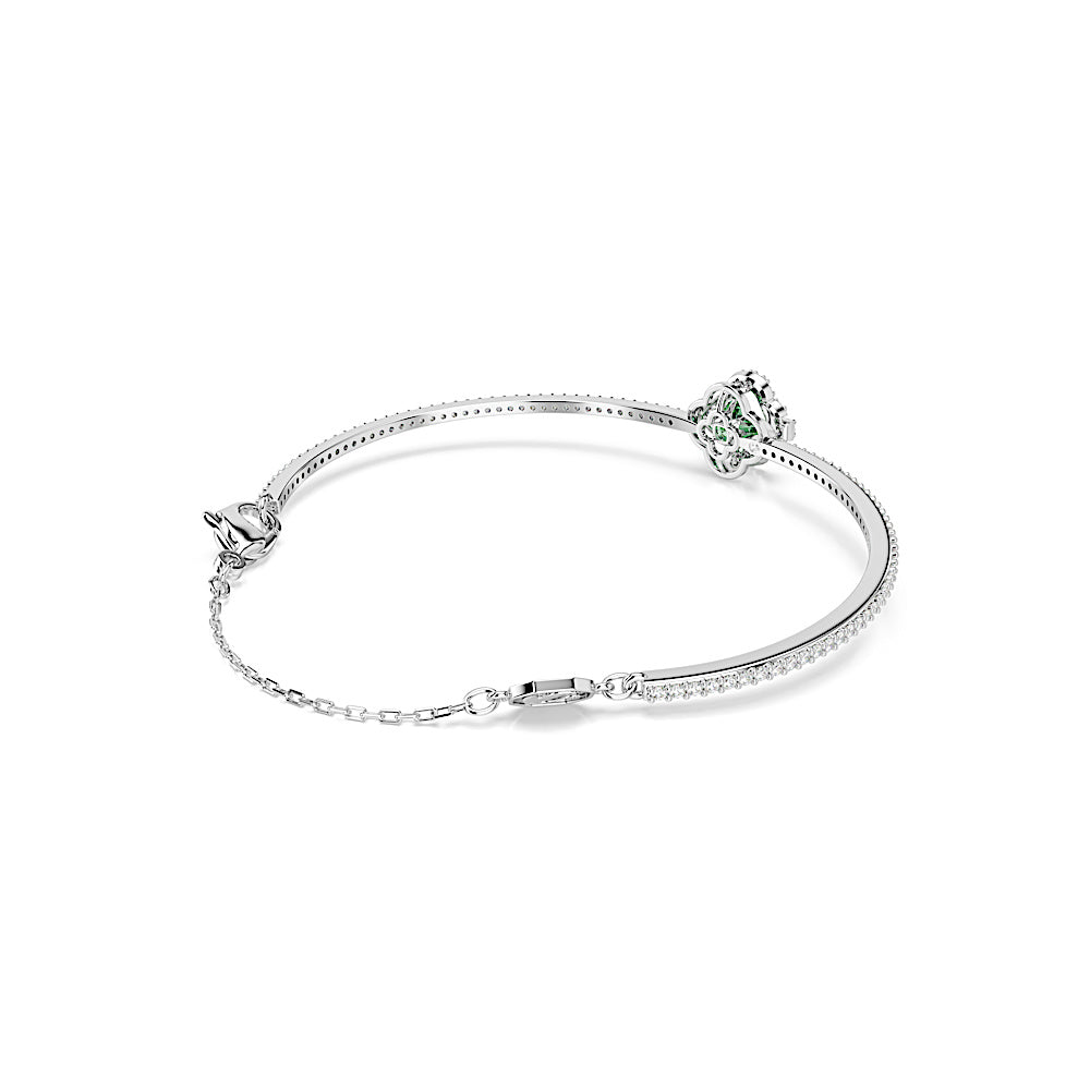 Brazalete Una Angelic, Tallas mixtas, Verde, Baño de rodio