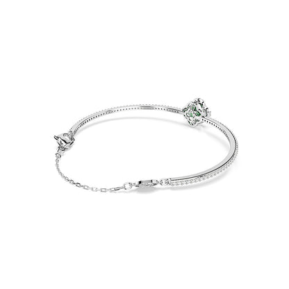Brazalete Una Angelic, Tallas mixtas, Verde, Baño de rodio