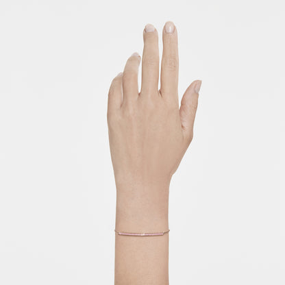 Pulsera Only, Talla redonda, Rosa, Acabado en oro rosa de 18 quilates