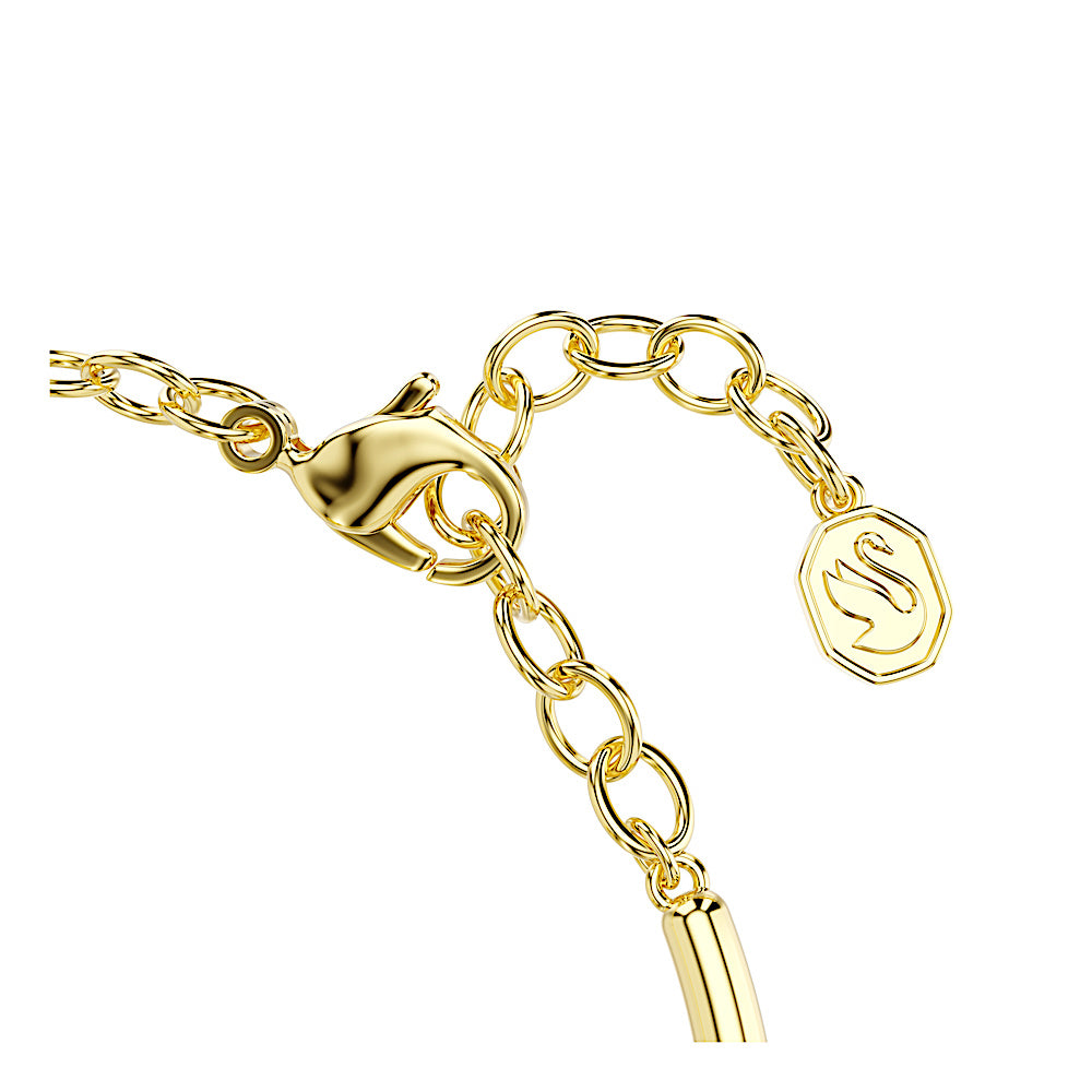Brazalete Sublima, Talla octogonal, Verde, Acabado en oro de 18 quilates