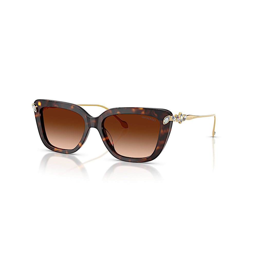 Gafas de sol, Forma de ojo de gato, SK6065, Havana