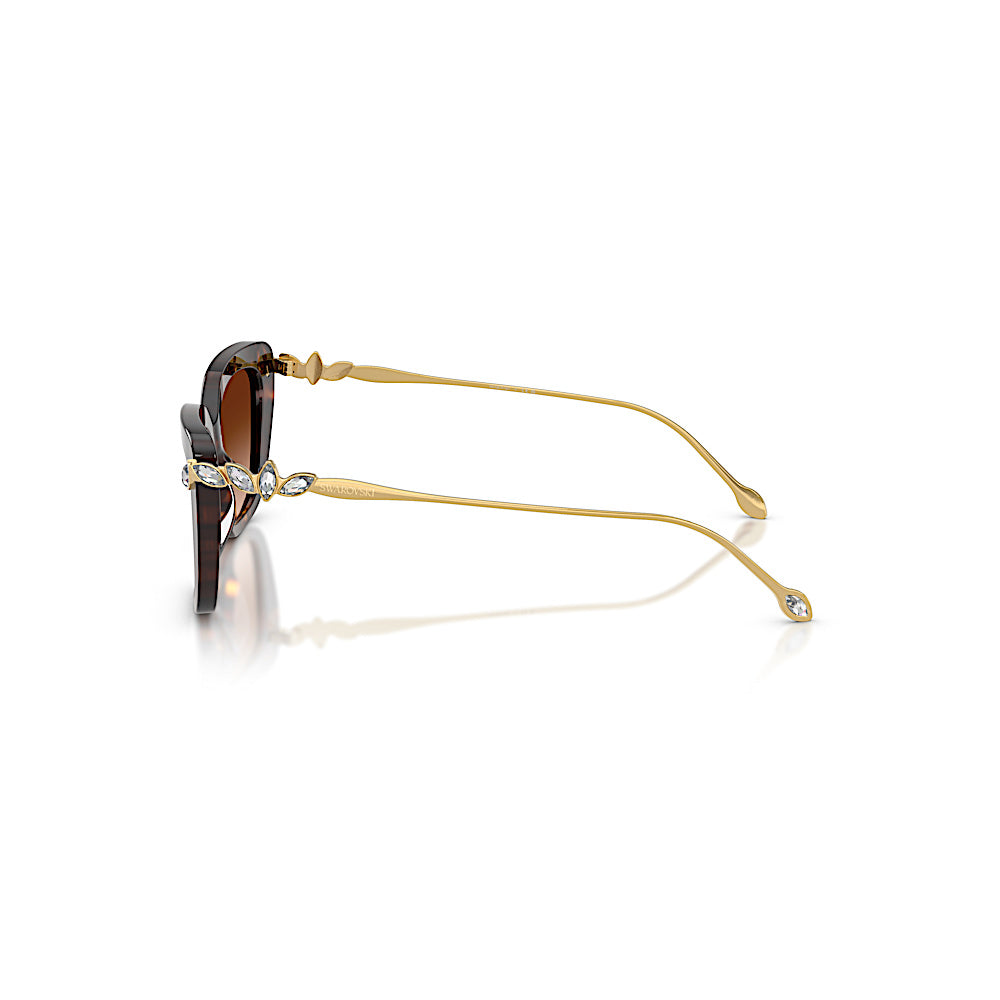Gafas de sol, Forma de ojo de gato, SK6065, Havana