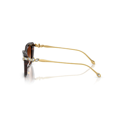 Gafas de sol, Forma de ojo de gato, SK6065, Havana