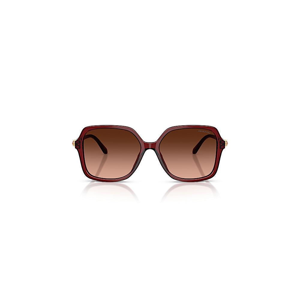 Gafas de sol, Forma cuadrada, SK6067, Burgundy