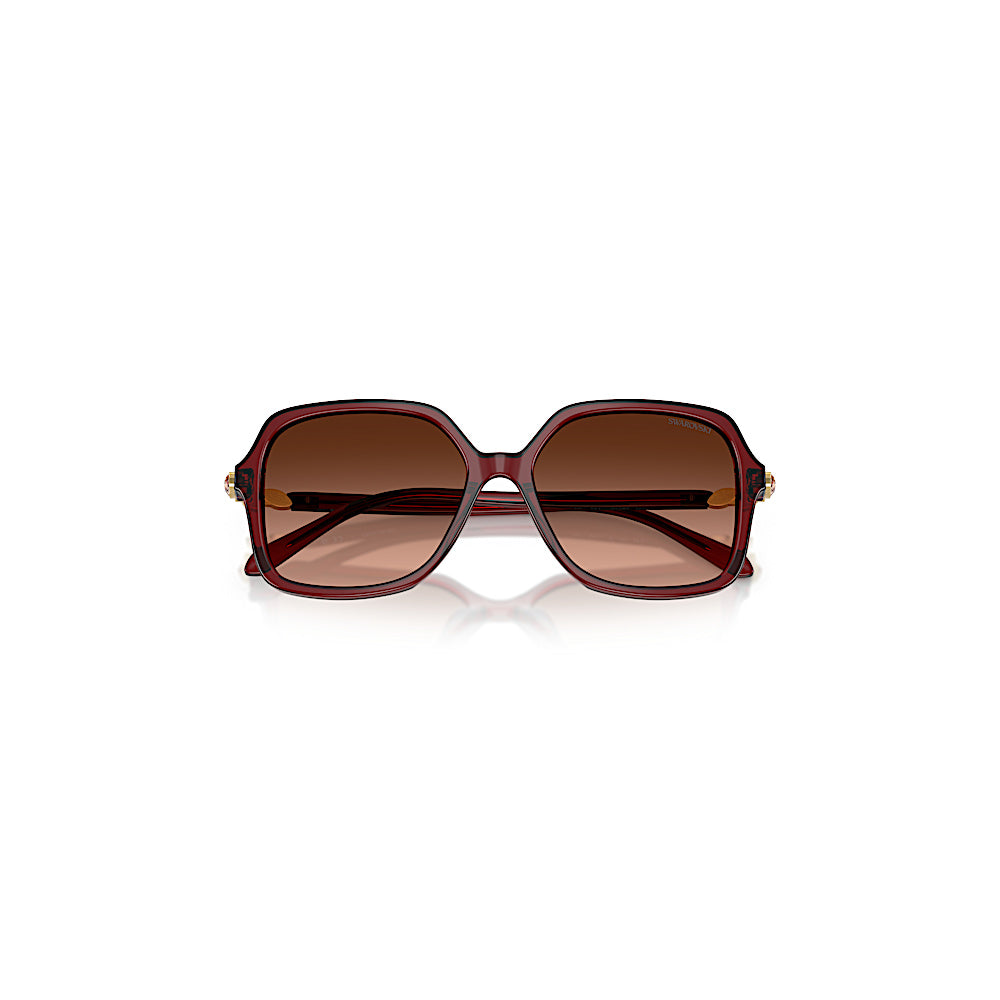 Gafas de sol, Forma cuadrada, SK6067, Burgundy