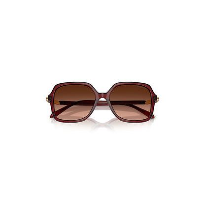 Gafas de sol, Forma cuadrada, SK6067, Burgundy