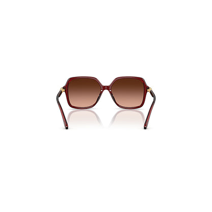 Gafas de sol, Forma cuadrada, SK6067, Burgundy