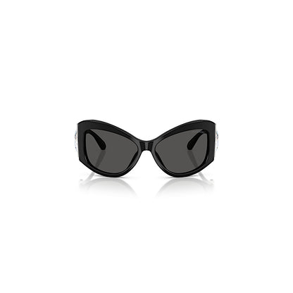 Gafas de sol, Forma de mariposa, SK6074, Negras