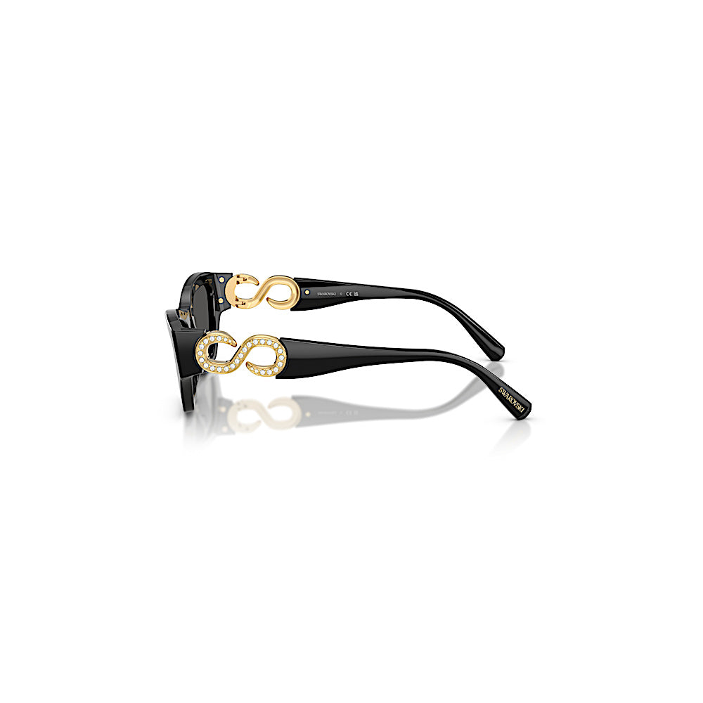Gafas de sol, Forma de ojo de gato, SK6076, Negras