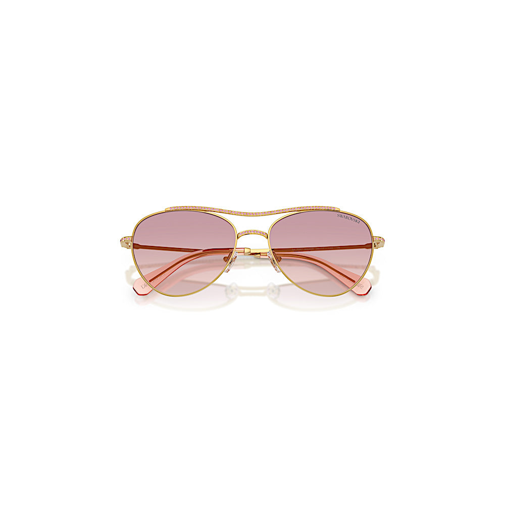 Gafas de sol, Estilo aviador, SK7047, Rosas