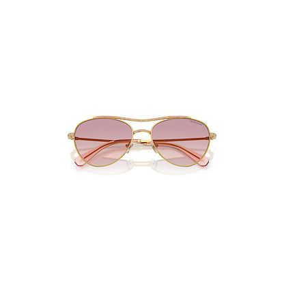 Gafas de sol, Estilo aviador, SK7047, Rosas