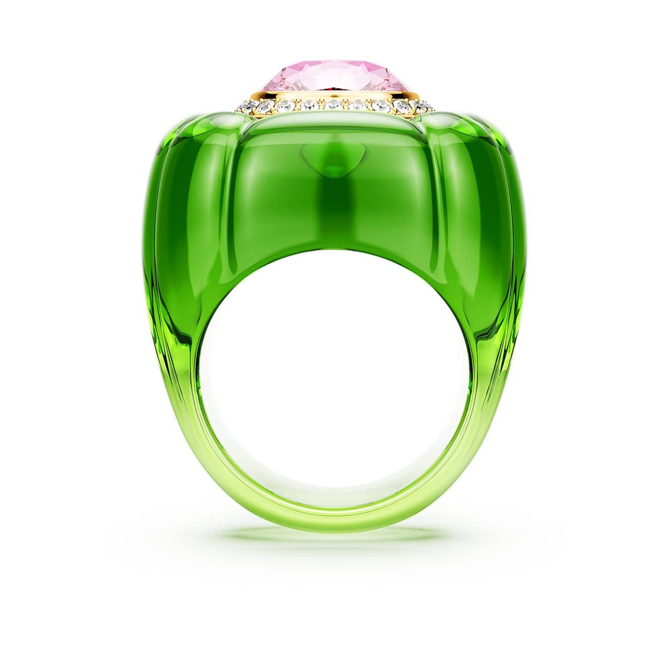 Anillo de cóctel Dulcis Talla Cushion, Pavé, Multicolor