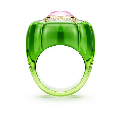 Anillo de cóctel Dulcis Talla Cushion, Pavé, Multicolor