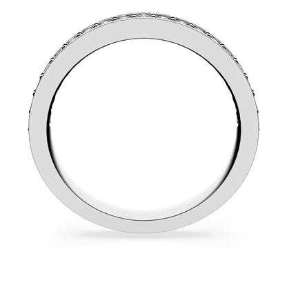 ANILLO MATRIX, BLANCO, BAÑO DE RODIO