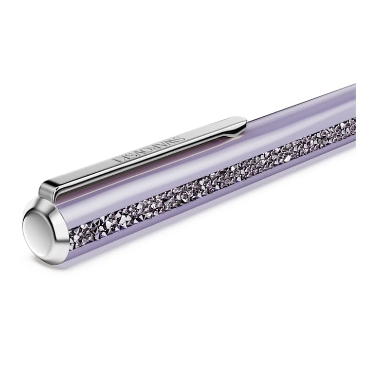 Bolígrafo Crystal Shimmer GlideMorado, Lacado morado, cromado