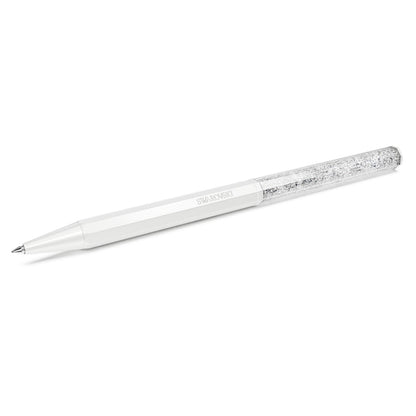 Bolígrafo Crystalline Forma octagonal, Blanco, Lacado blanco