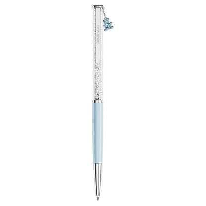 Bolígrafo Crystalline Osito, Azul, Lacado azul, cromado
