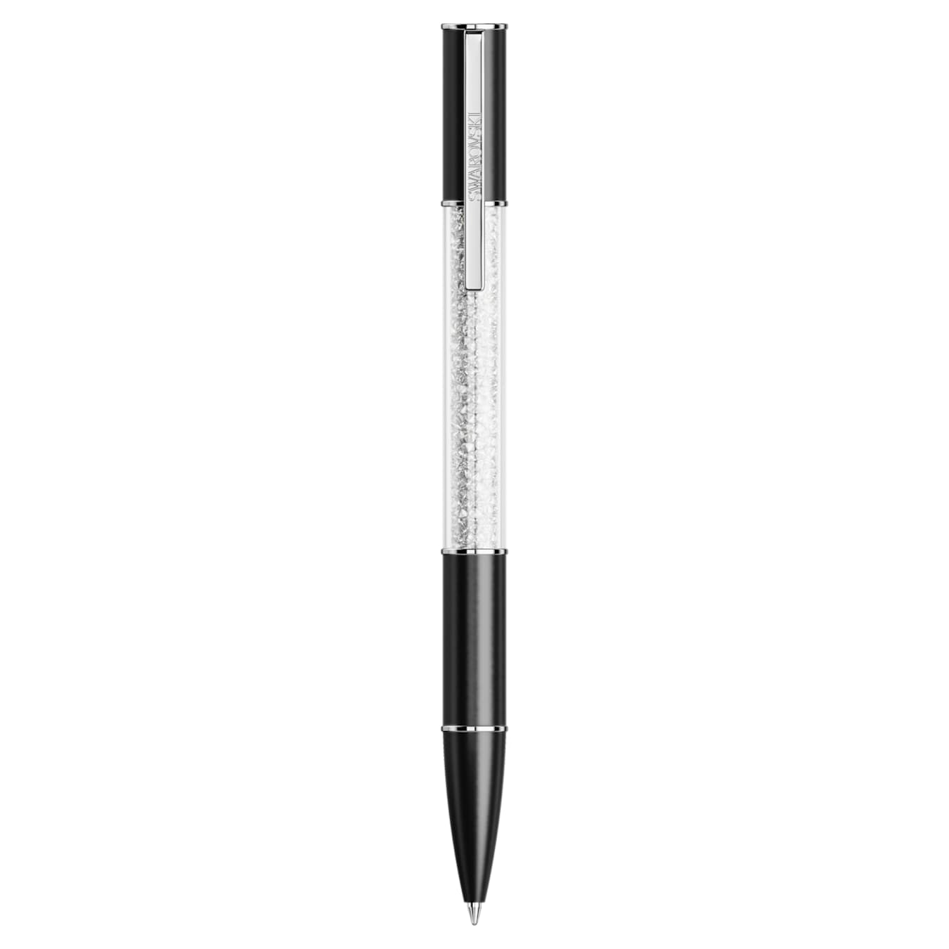 Bolígrafo Crystalline Lustre, Negro, Baño de rodio