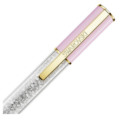 Bolígrafo Crystalline Lustre, Rosa, Baño tono oro
