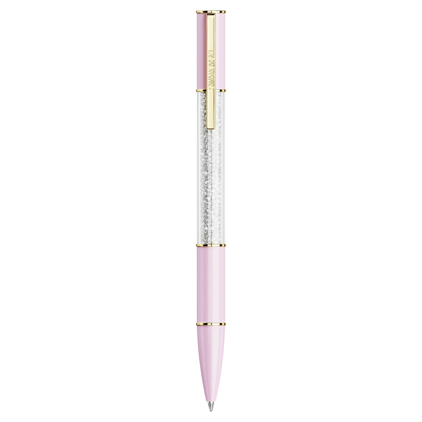 Bolígrafo Crystalline Lustre, Rosa, Baño tono oro