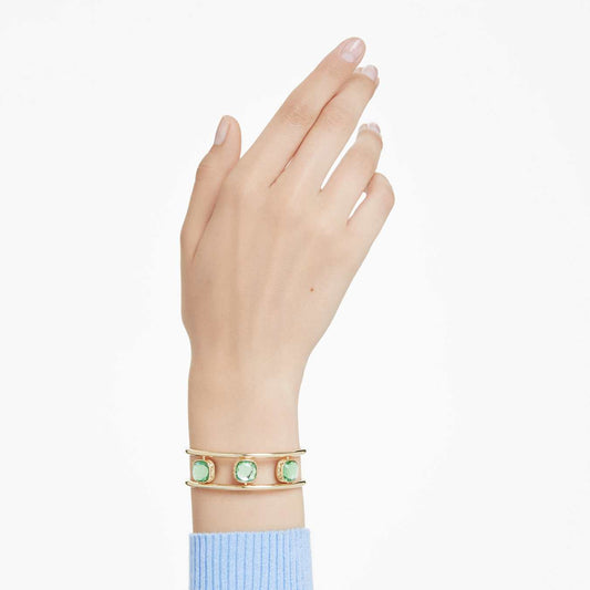 Brazalete Chroma Talla cojin, Multicolor, Baño tono oro