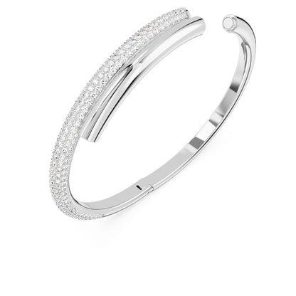 Brazalete Dextera, Blanco, Baño de rodio