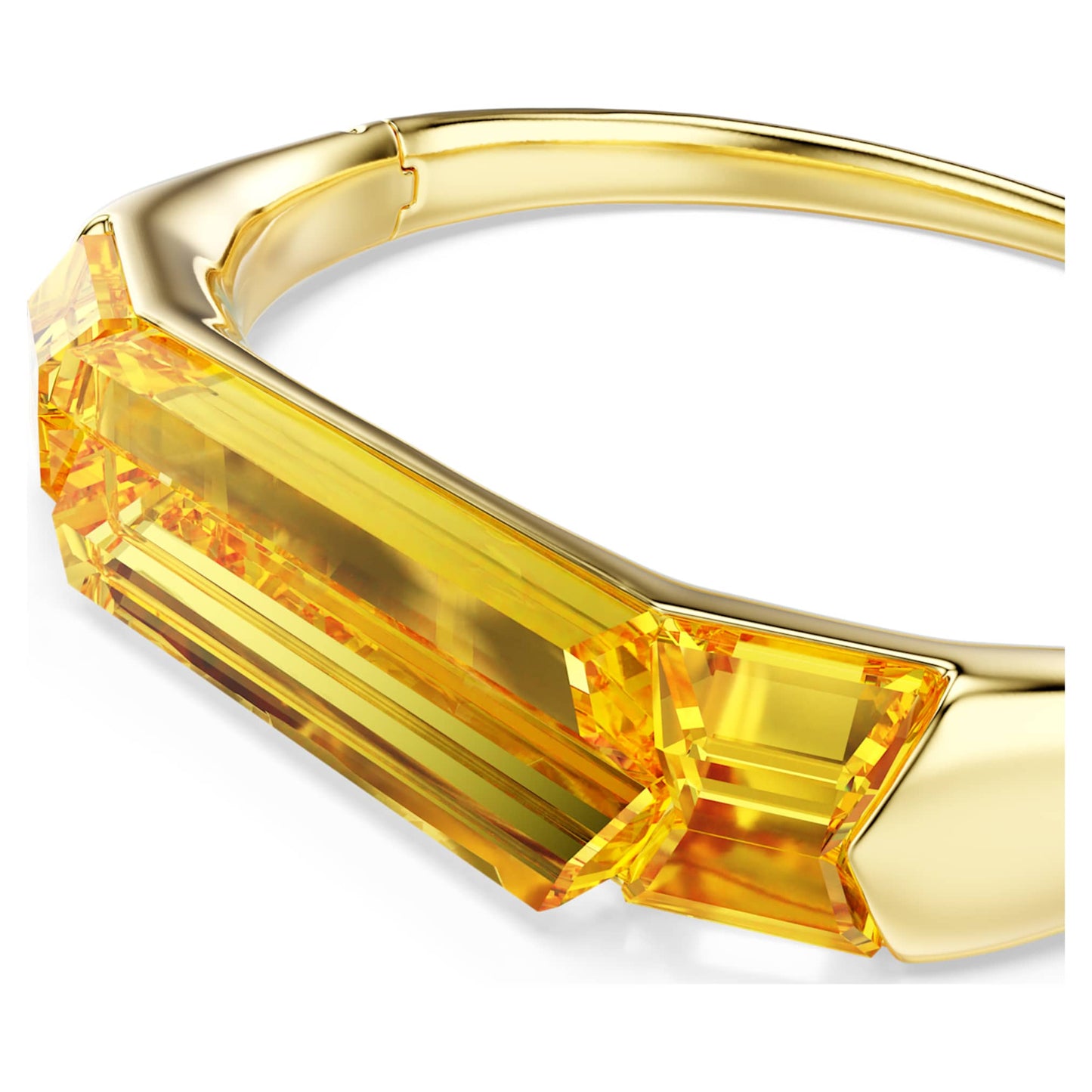 Brazalete Lucent Amarillo, Baño tono oro