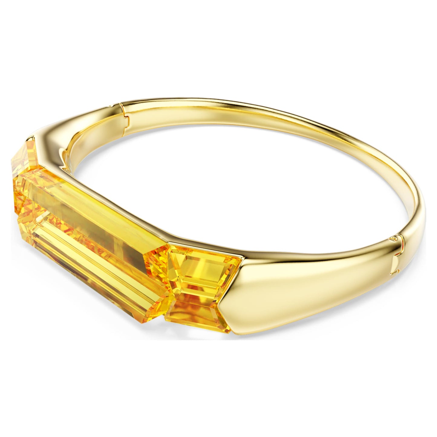 Brazalete Lucent Amarillo, Baño tono oro
