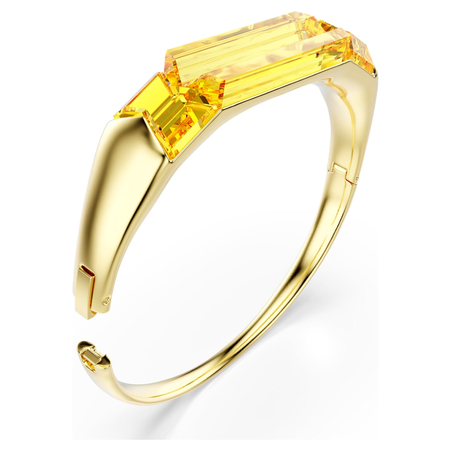 Brazalete Lucent Amarillo, Baño tono oro