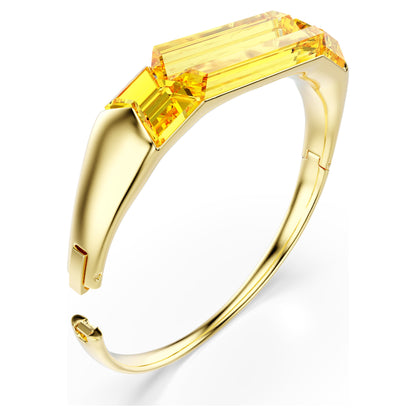 Brazalete Lucent Amarillo, Baño tono oro
