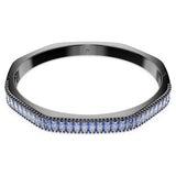 Brazalete Matrix Talla baguette, Azul, Baño de rutenio