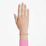 Brazalete Matrix Talla baguette Rosa Baño tono oro