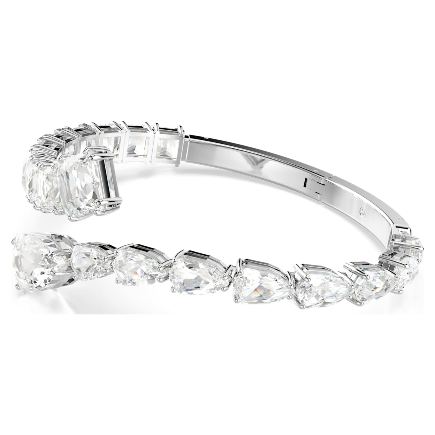 Brazalete Matrix, Tallas mixtas, Blanco, Baño de rodio