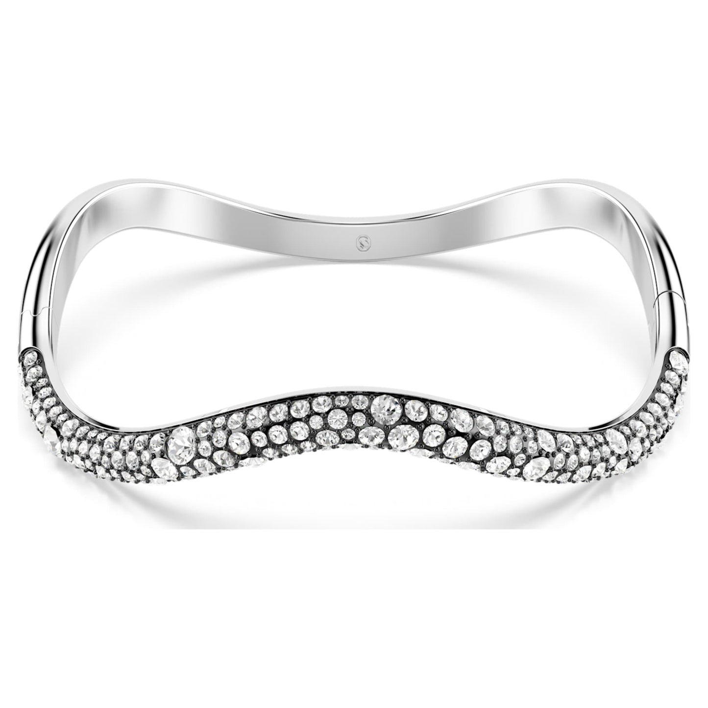 Brazalete Sublima, Talla redonda, Blanco, Baño de rodio