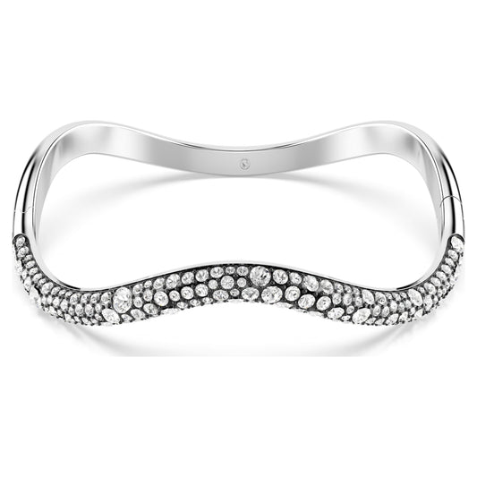 Brazalete Sublima, Talla redonda, Blanco, Baño de rodio